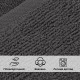 Рушник махровий бавовна IDEIA - 50x90 темно-сірий 600 г/м2