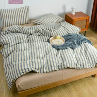 Постільна білизна Viluta Wash варена бавовна - геометрія 08 сімейна