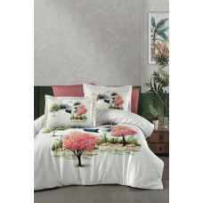 Постільна білизна First Choice сатин Digital 3D — Kelvin євро