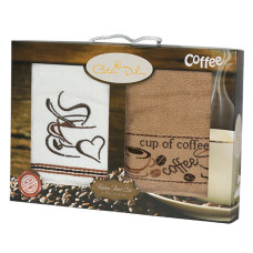 Набір рушників кухонних Gursan - 30*50 (2 шт) Кава-02