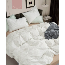 Постільна білизна Viluta Wash варена бавовна — геометрія 03 двоспальна