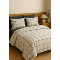 Постільна білизна Viluta Wash варена бавовна — геометрія 01 євро