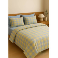 Постільна білизна Viluta Wash варена бавовна — геометрія 02 двоспальна