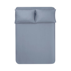 Простирадло на гумці з наволочками Penelope - Celine denim денім 160*200+50*70(2)