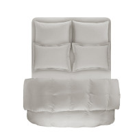 Підковдра з наволочками Penelope - Celine stone сірий 200*220+50*70 (2)