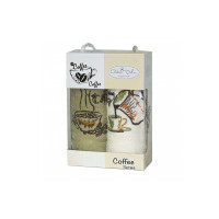 Набір рушників кухонних Gursan - 30*50 (2 шт) Кава-02