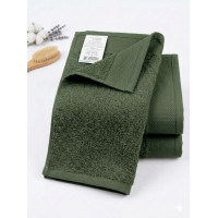 Рушник махровий Viluta - Темно-зелений 70*140 (400 гр/м2)