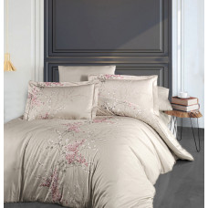 Постільна білизна First Choice сатин - Wisteria powder євро