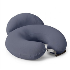 Подушка для годування IDEIA 60х70х16 - Диванчик трикотаж з карабіном темно-сірий