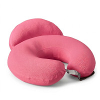 Подушка для годування IDEIA 60х70х16 - Диванчик трикотаж з карабіном пудра