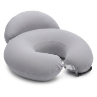 Подушка для годування IDEIA 60х70х16 - Диванчик трикотаж з карабіном сірий-беж