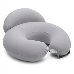 Подушка для годування IDEIA 60х70х16 - Диванчик трикотаж з карабіном сірий-беж