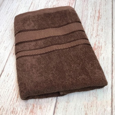 Рушник махровий Fadolli Ricci - Шоколад 70*140 (400 гр/м2)
