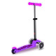 Самокат Micro серії Mini Deluxe Glow LED - Морозний рожевий