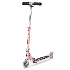 Самокат Micro серії Sprite LED - Неонова троянда