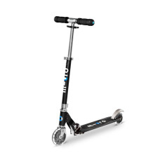 Самокат MICRO серії Sprite LED – Чорний
