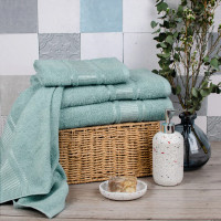 Рушник махровий Aisha - Royal бірюзовий 40*70 (400 г/м2)