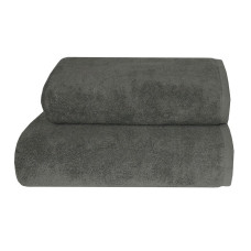 Рушник махровий Aisha Hotel — Графіт 50x90 (500 г/м2)