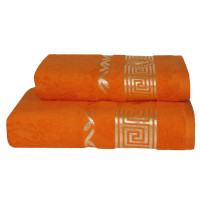 Рушник Parisa — J-022 Caesar жовтогарячий 70*140 (430 г/м2)