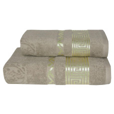 Рушник Parisa — J-022 Caesar бежевий 70*140 (430 г/м2)