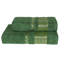 Рушник Parisa — J-022 Caesar зелений 70*140 (430 г/м2)