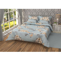 Покривало стьобане Лелека - П-866 поліестер 200*220 євро