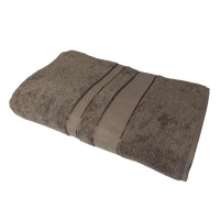 Простирадло махрове Aisha - Ai-home коричневий 200*220