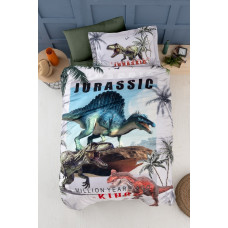 Постільна білизна First Choice ранфорс Digital Exclusive - Jurassic підліткова