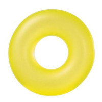 Надувний круг "Неон" (жовтий) Intex (37015)