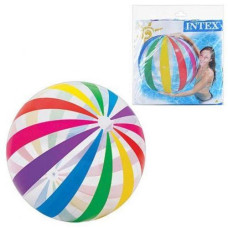 М'яч надувний (107 см), Різнокольоровий дизайн Intex (46938)