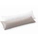 Подушка довга IDEIA 40x140 - Nordic Comfort Plus для сну та відпочинку з блискавкою та наволочкою сіра