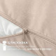 Подушка довга IDEIA 40x140 - Nordic Comfort Plus для сну та відпочинку з блискавкою та наволочкою сіра