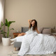 Ковдра IDEIA - Nordic Comfort полегшена біла 140*210 полуторна (150)