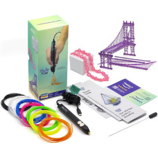3D-ручка 3Doodler Flow для професійного використання – Синя