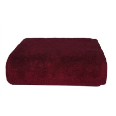Рушник Parisa Flat Cotton - H-500 (500 г/м²) бордовий 50×90