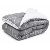 Ковдра Руно - Crystal Grey 172х205 двоспальна тепла 400 гр/м2 (29768)