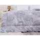 Ковдра Руно - Light beige вовняна тік 155х210 полуторна тепла 450 гр/м2 (28708)