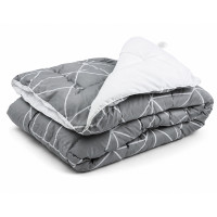 Ковдра Руно - Crystal Grey demi 200х220 євро полегшена 200 гр/м2 (29771)